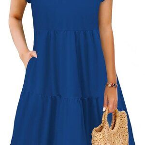 Summer Dresses for Women 2025 Elegant Classy Casual Plus Size Spring Midi Fashio